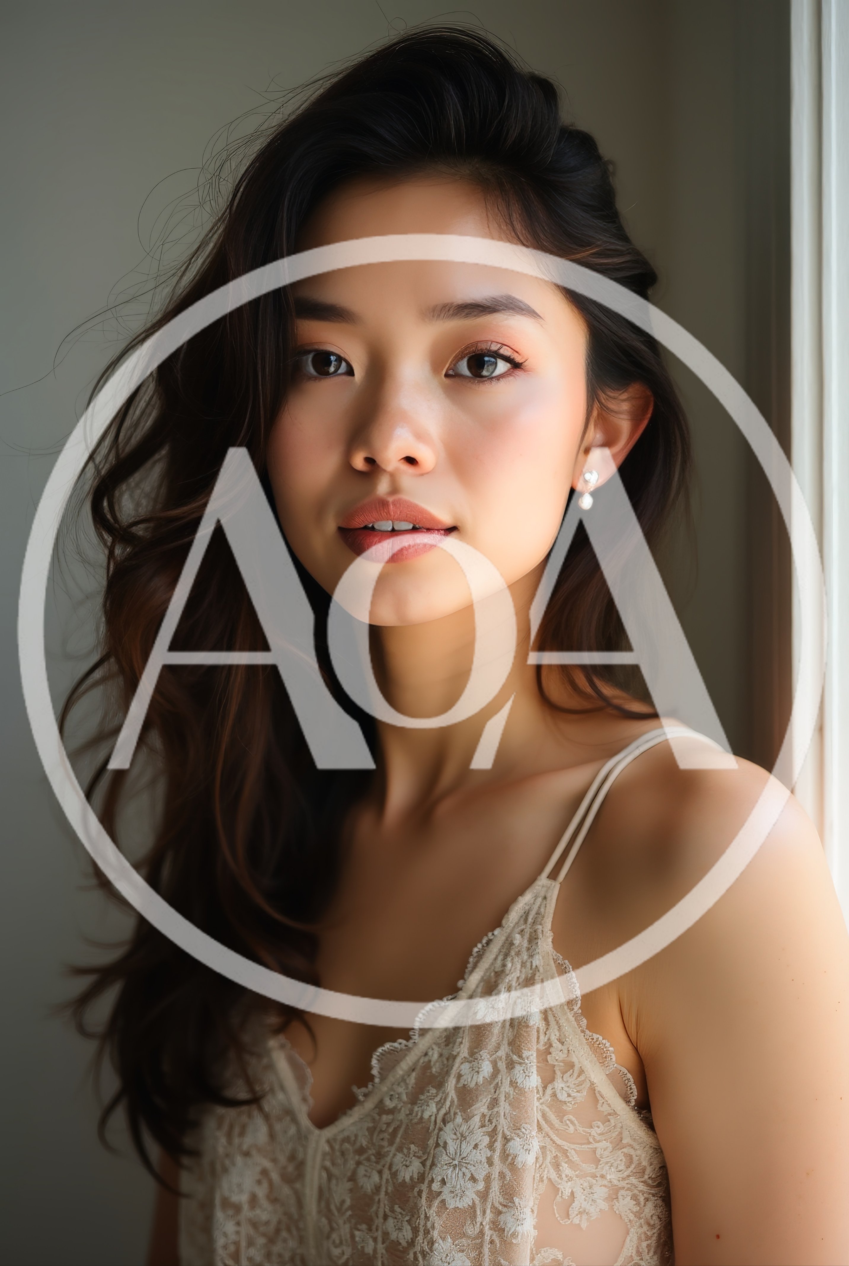Portrait Of A Beautiful Young Asian Woman