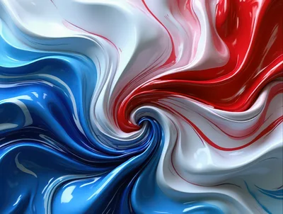 Abstract Swirling Liquid Paint Texture