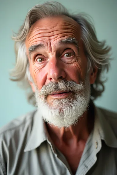 Portrait Of An Elderly Man With A White Beard