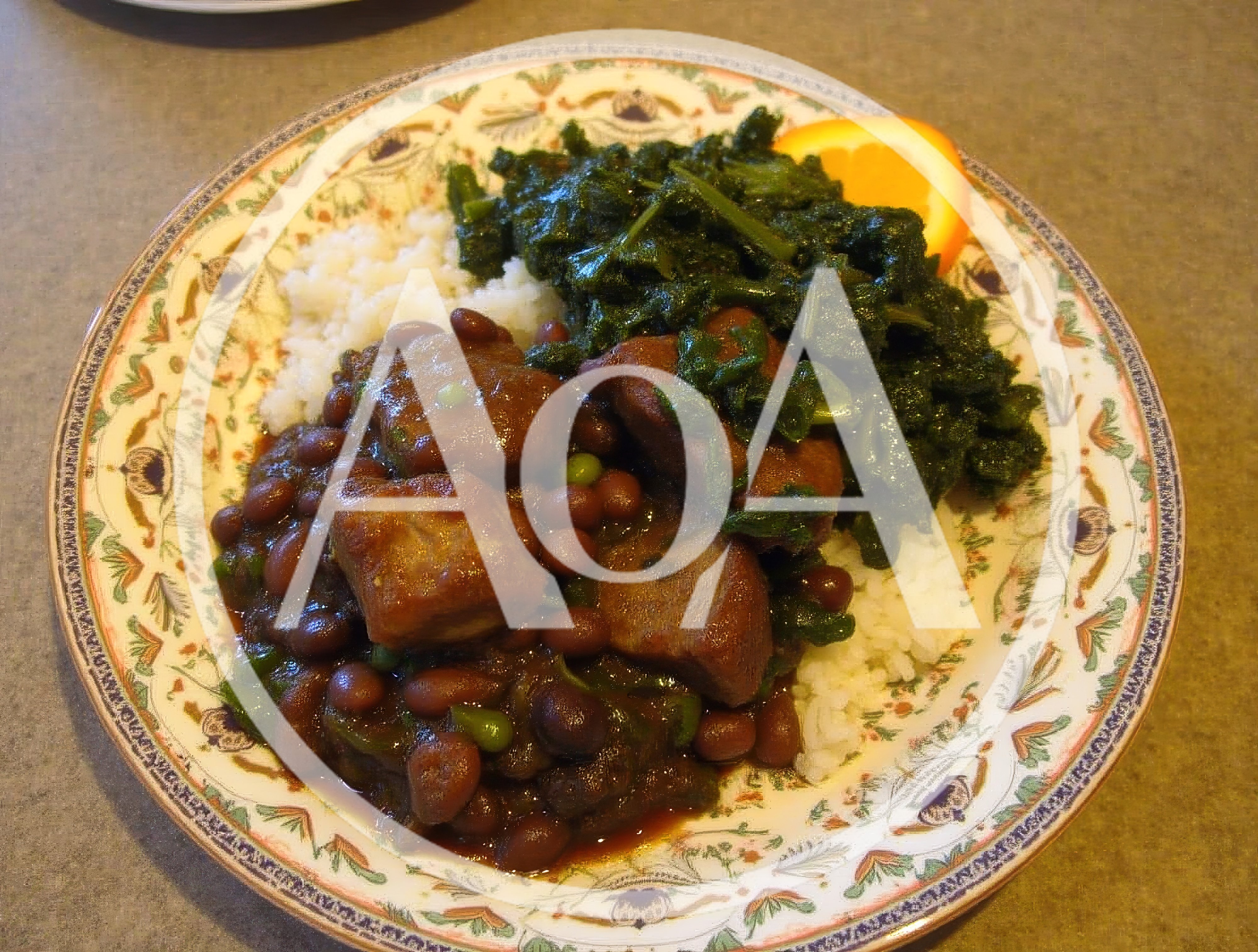 Feijoada Brazilian Black Bean Stew With Rice And Greens