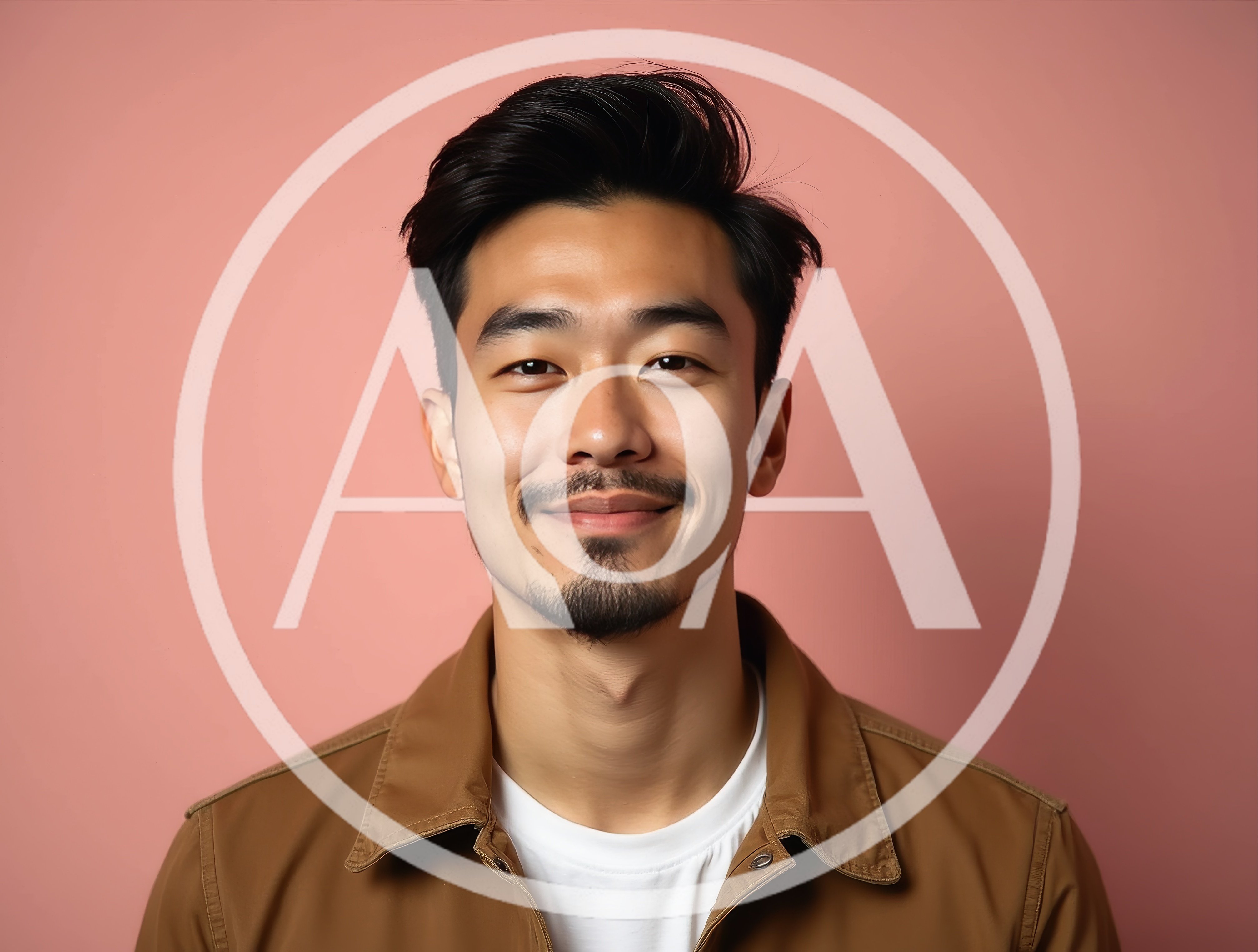 Portrait Of A Smiling Young Asian Man