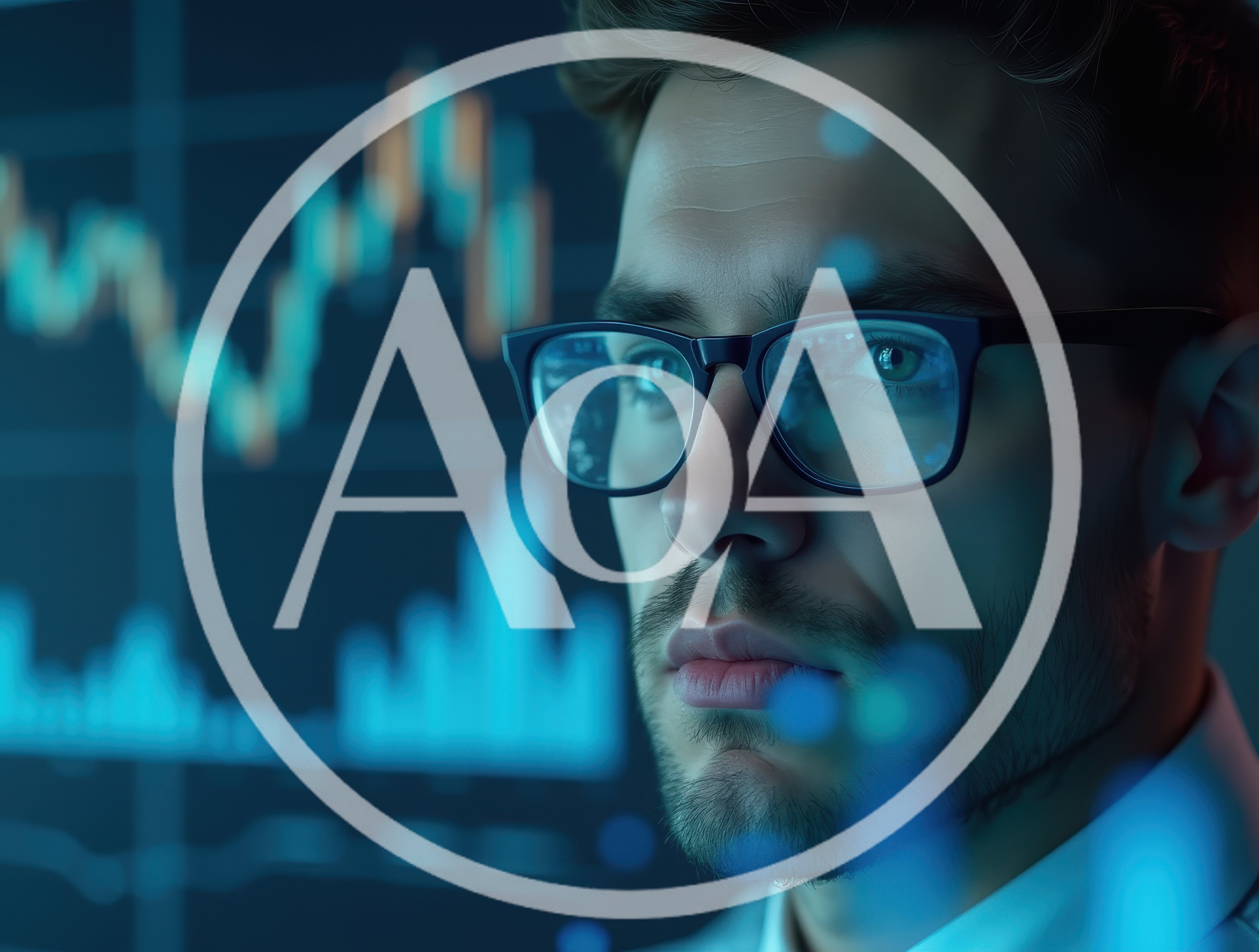 Financial Analyst Monitoring Real Time Stock Market Data