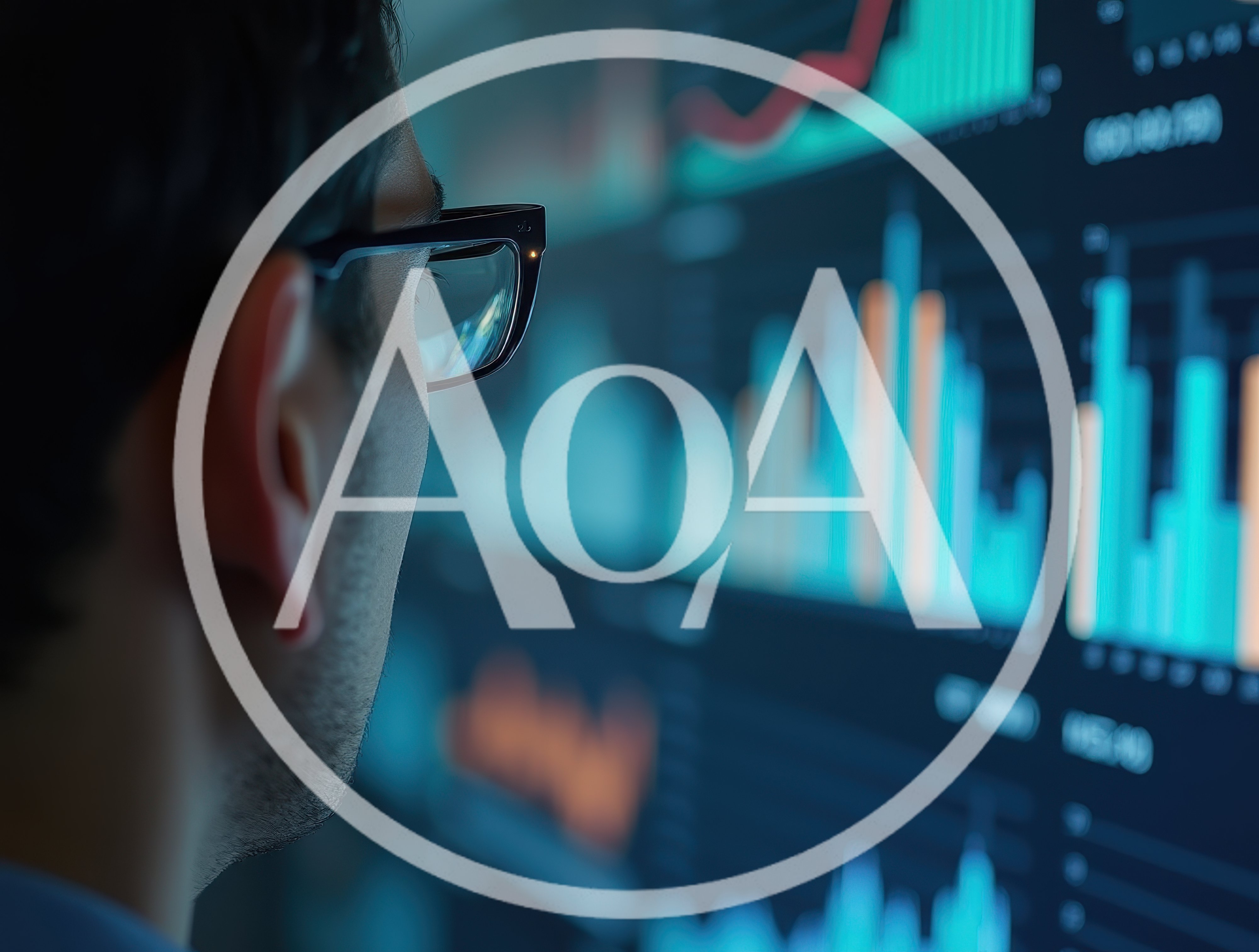 Financial Analyst Monitoring Real Time Market Data