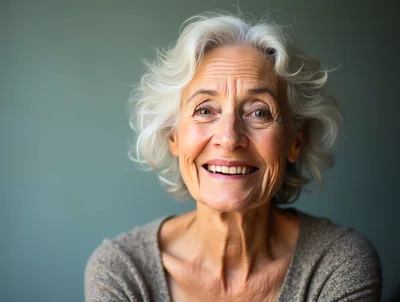 Portrait Of A Smiling Senior Woman
