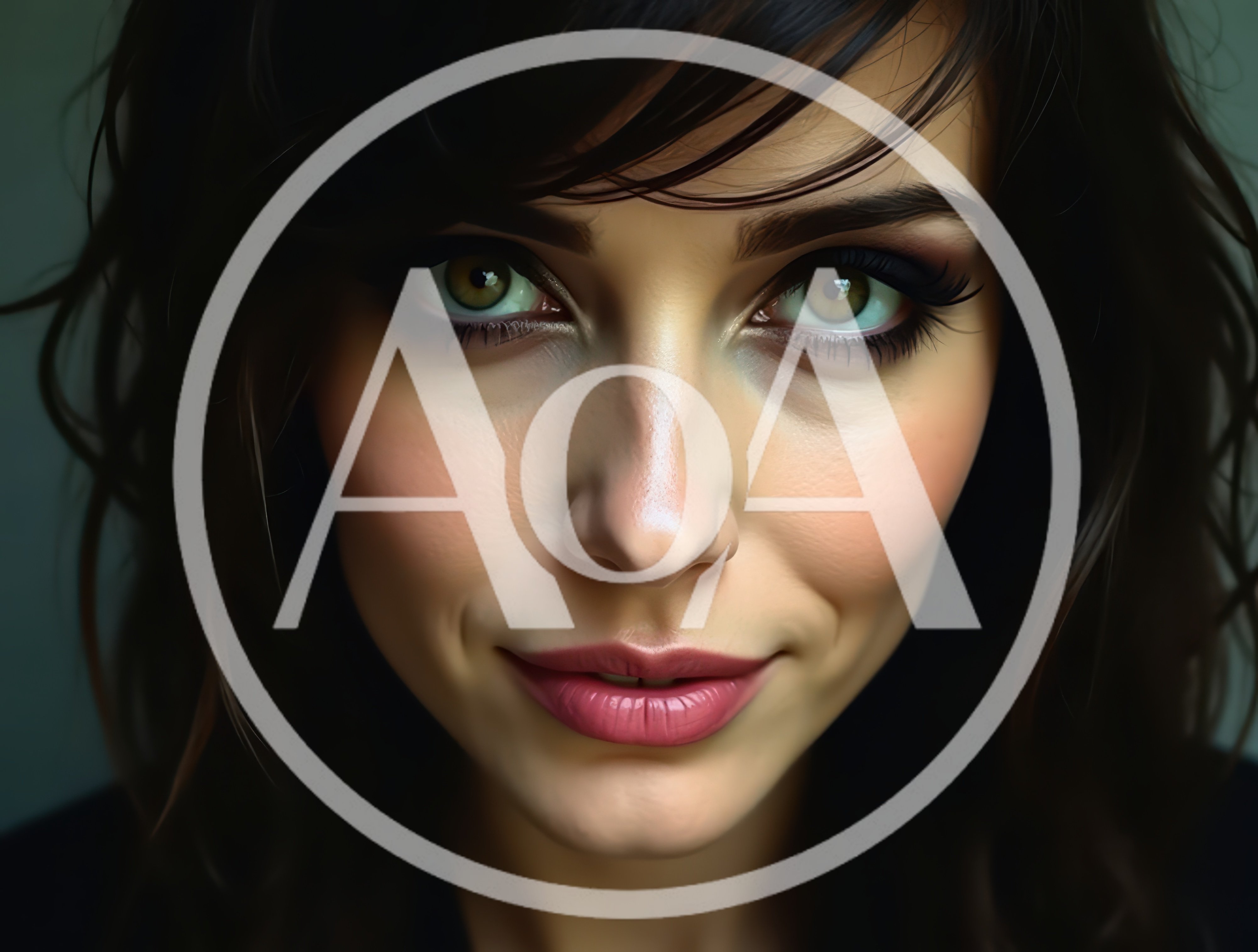 Close Up Portrait Of A Beautiful Woman