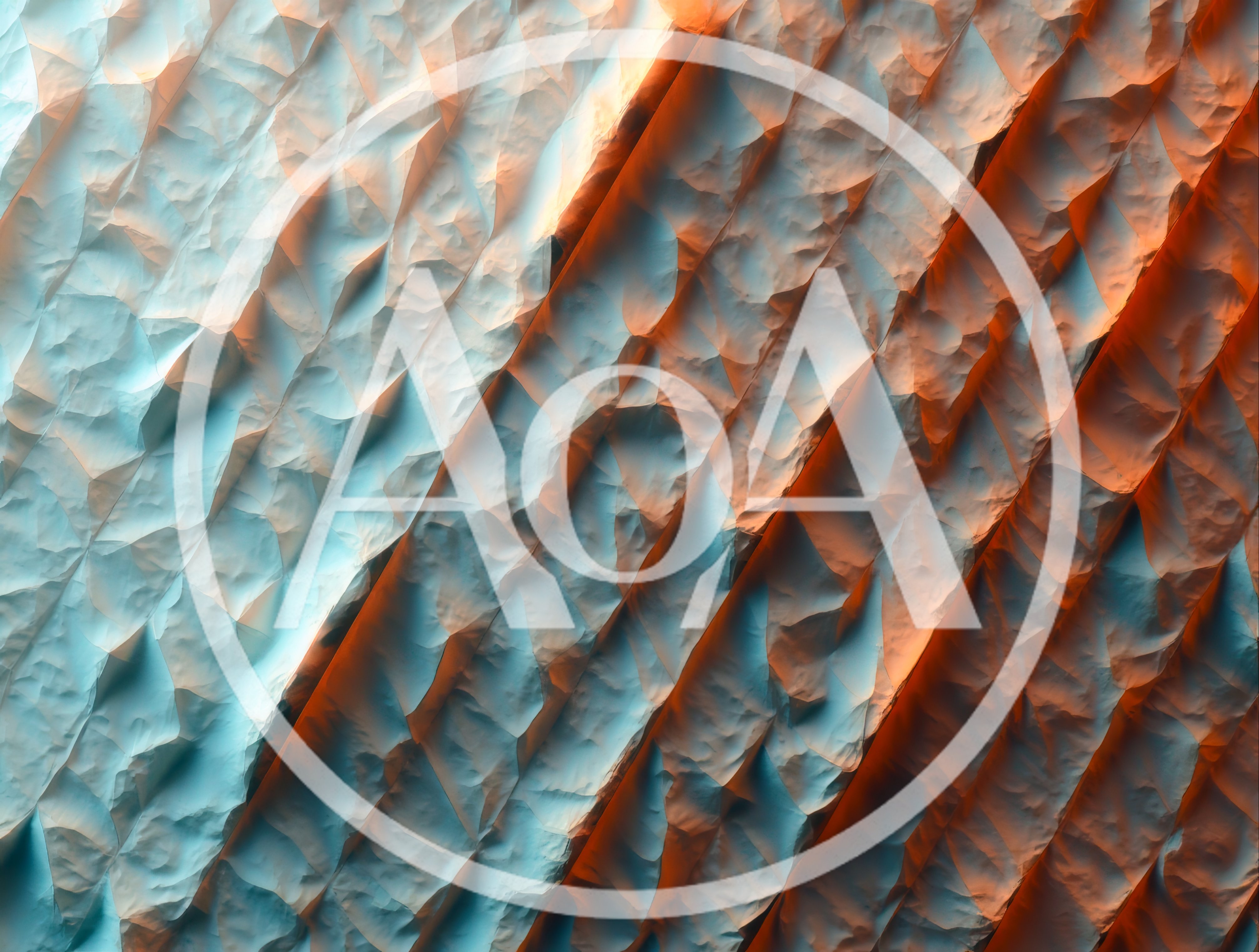 Abstract Textured Surface With Diagonal Light And Shadow