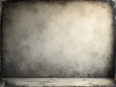Grungy Concrete Wall And Cracked Floor Background