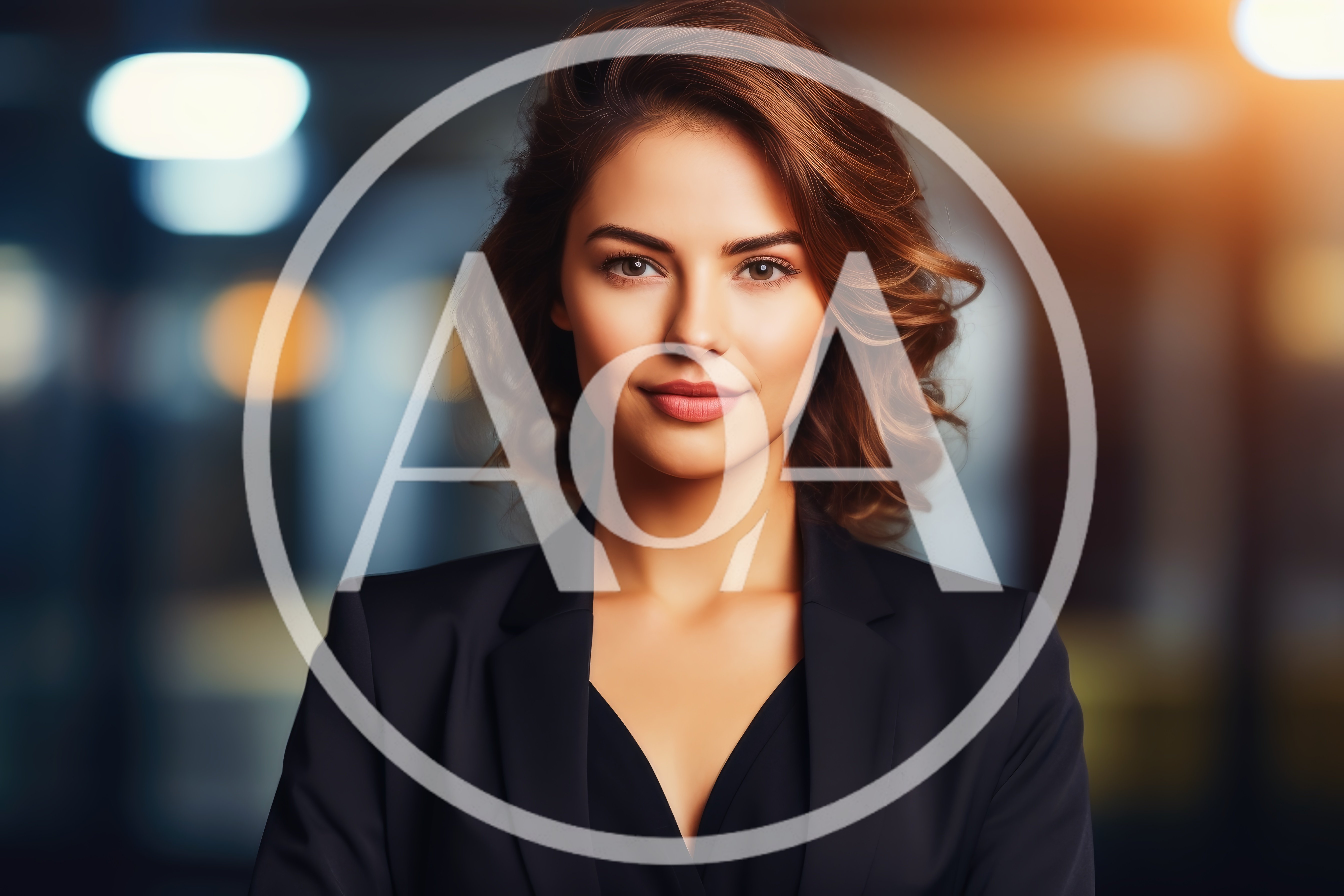 Professional Businesswoman Portrait In A Modern Office Setting