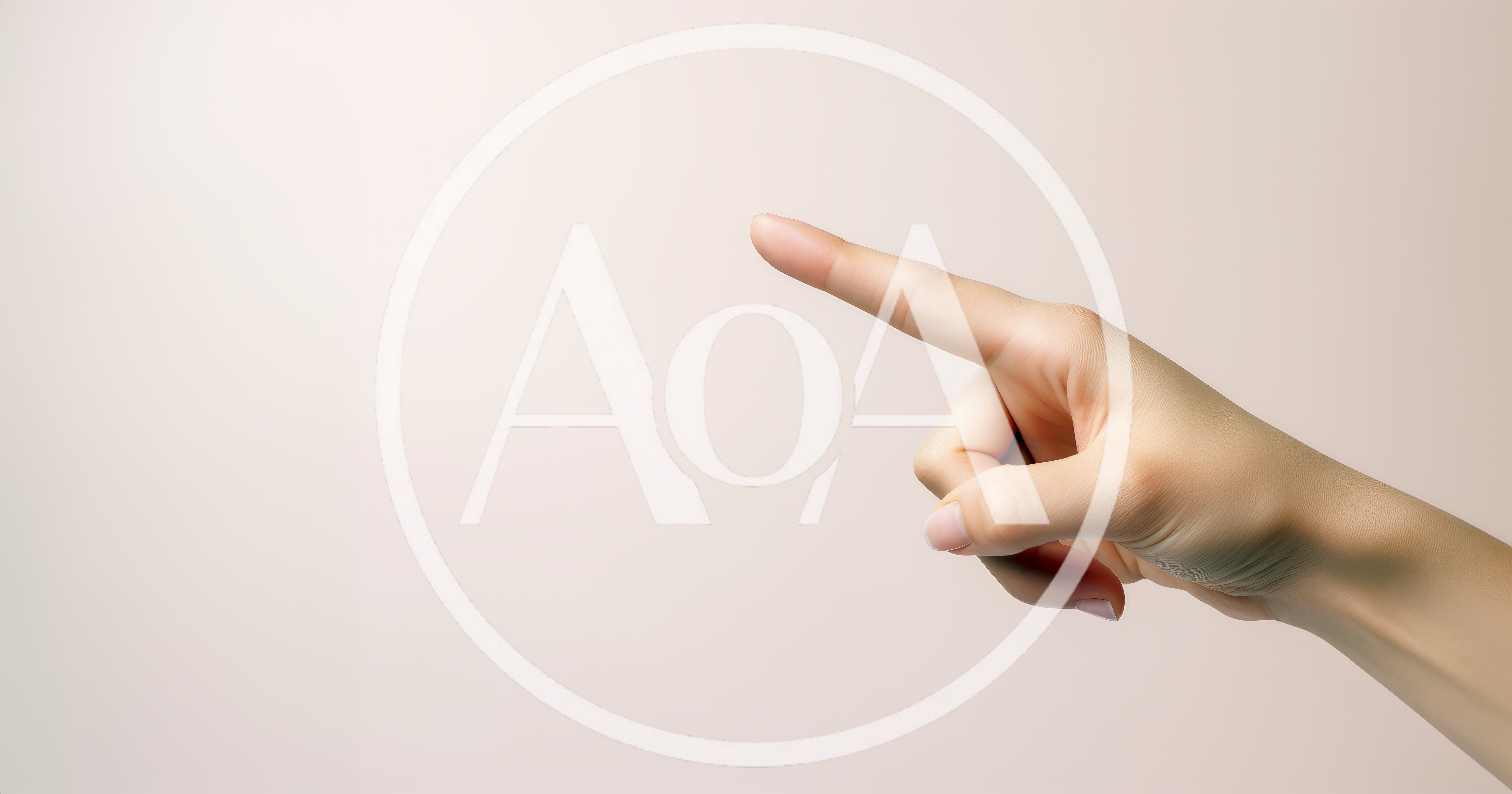 Human Hand Pointing With Index Finger