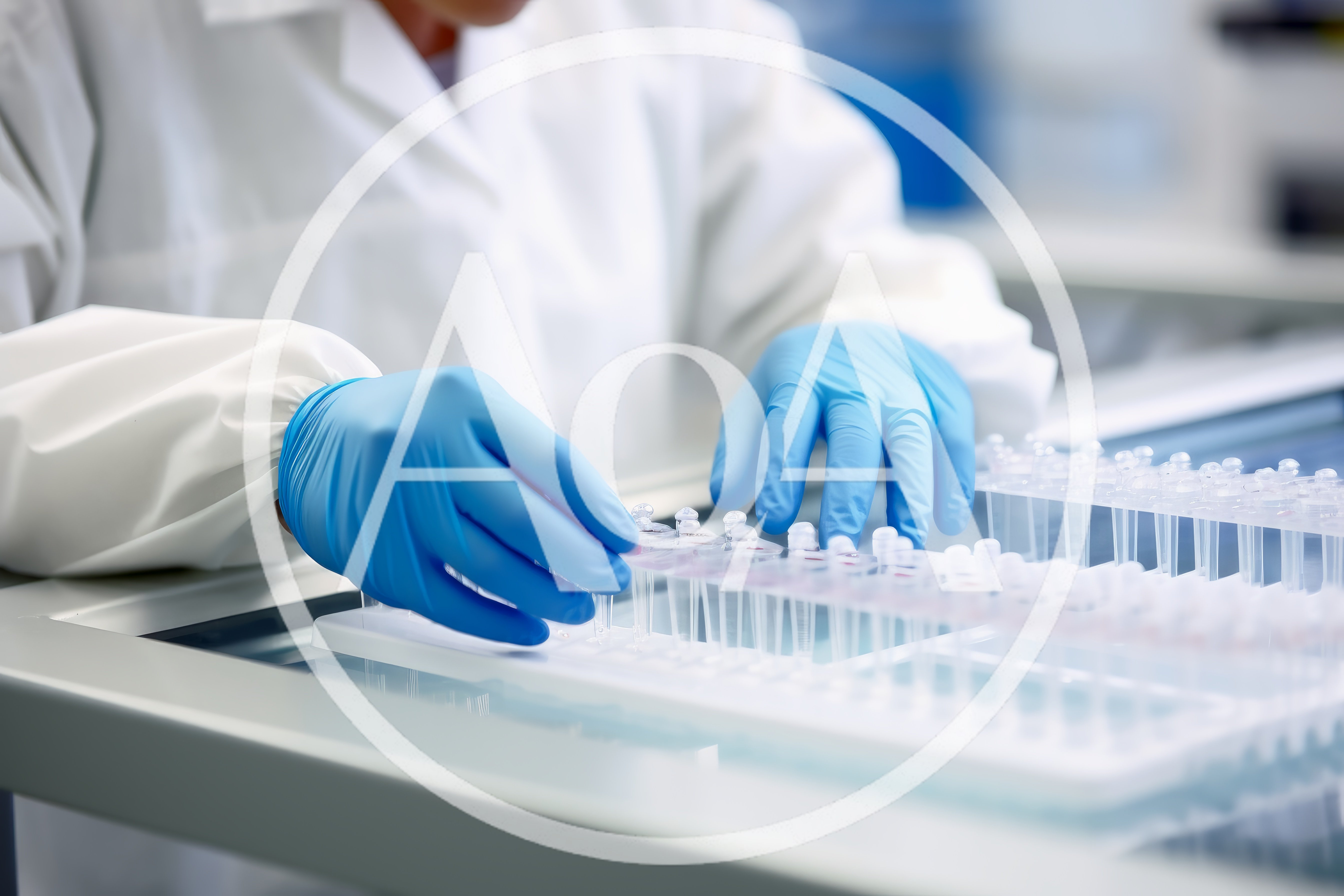 Scientist Handling Microcentrifuge Tubes In Laboratory Setting