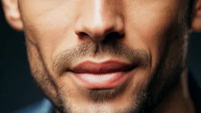 Close Up Of A Man Smiling