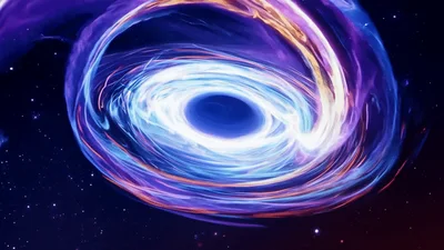 Rotating Black Hole With Glowing Accretion Disk