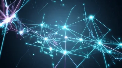 Digital Neural Network Connections Pulsing With Light