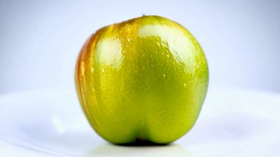 Time Lapse Of A Green Apple Rotting