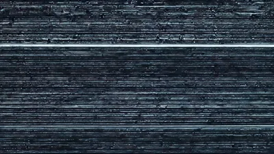 Digital Glitch Noise Effect With Horizontal Scan Lines