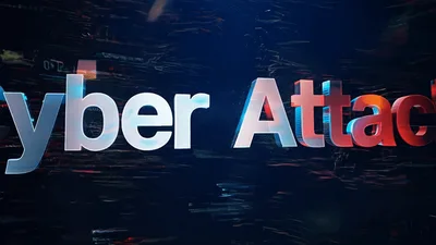 Cyber Attack Text Animation With Digital Glitch Effects