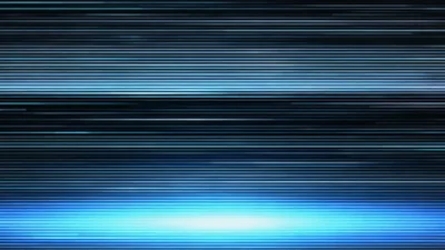 Abstract Blue Digital Glitch Lines Background