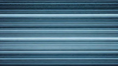 Digital Glitch Effect With Horizontal Scanning Lines