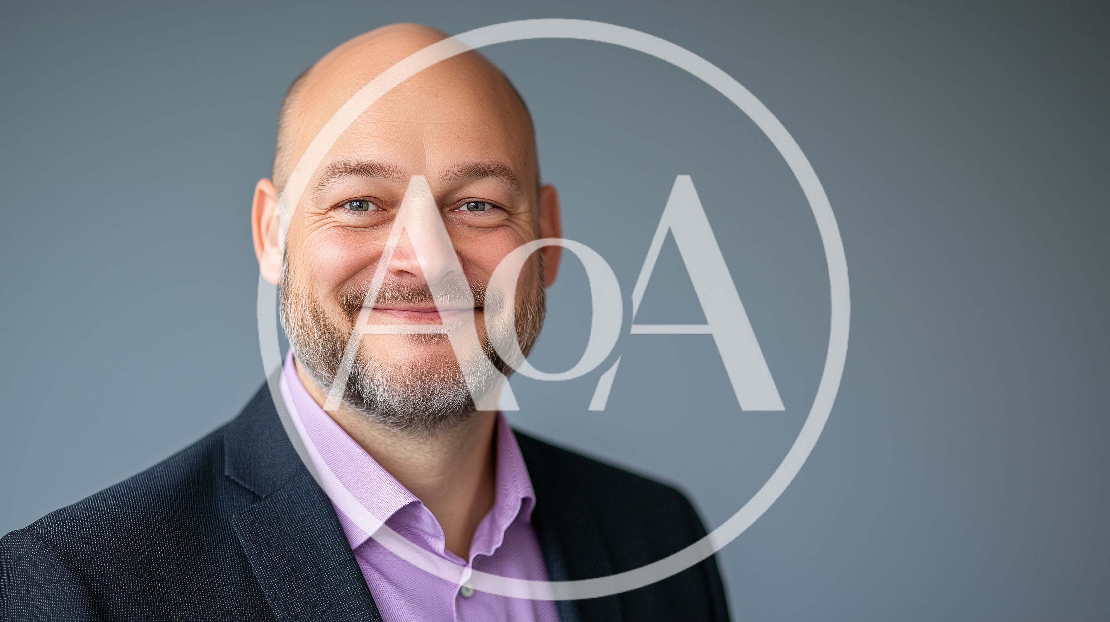 Portrait Of A Smiling Middle Aged Businessman