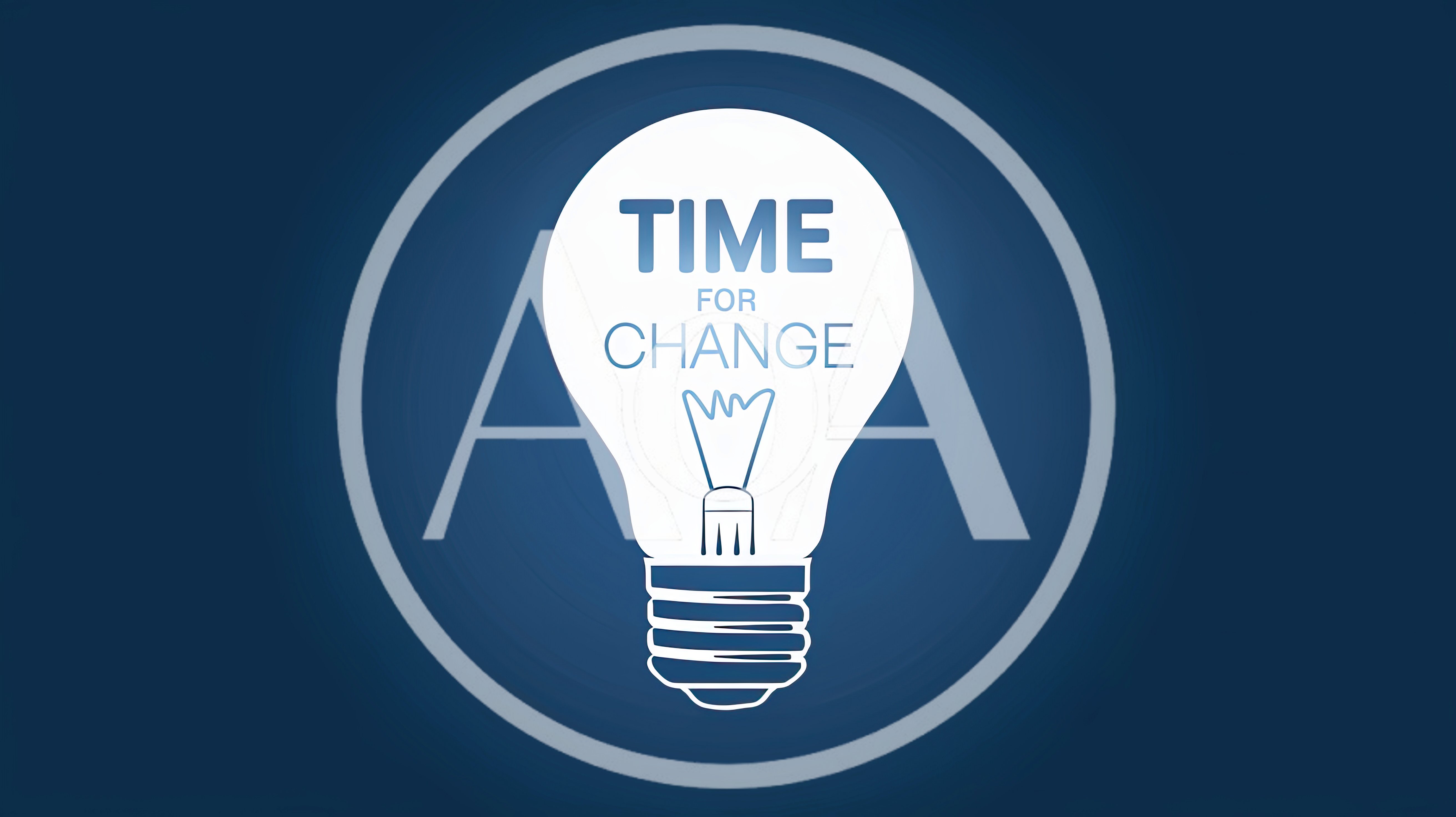 Time For Change Concept With Glowing Light Bulb