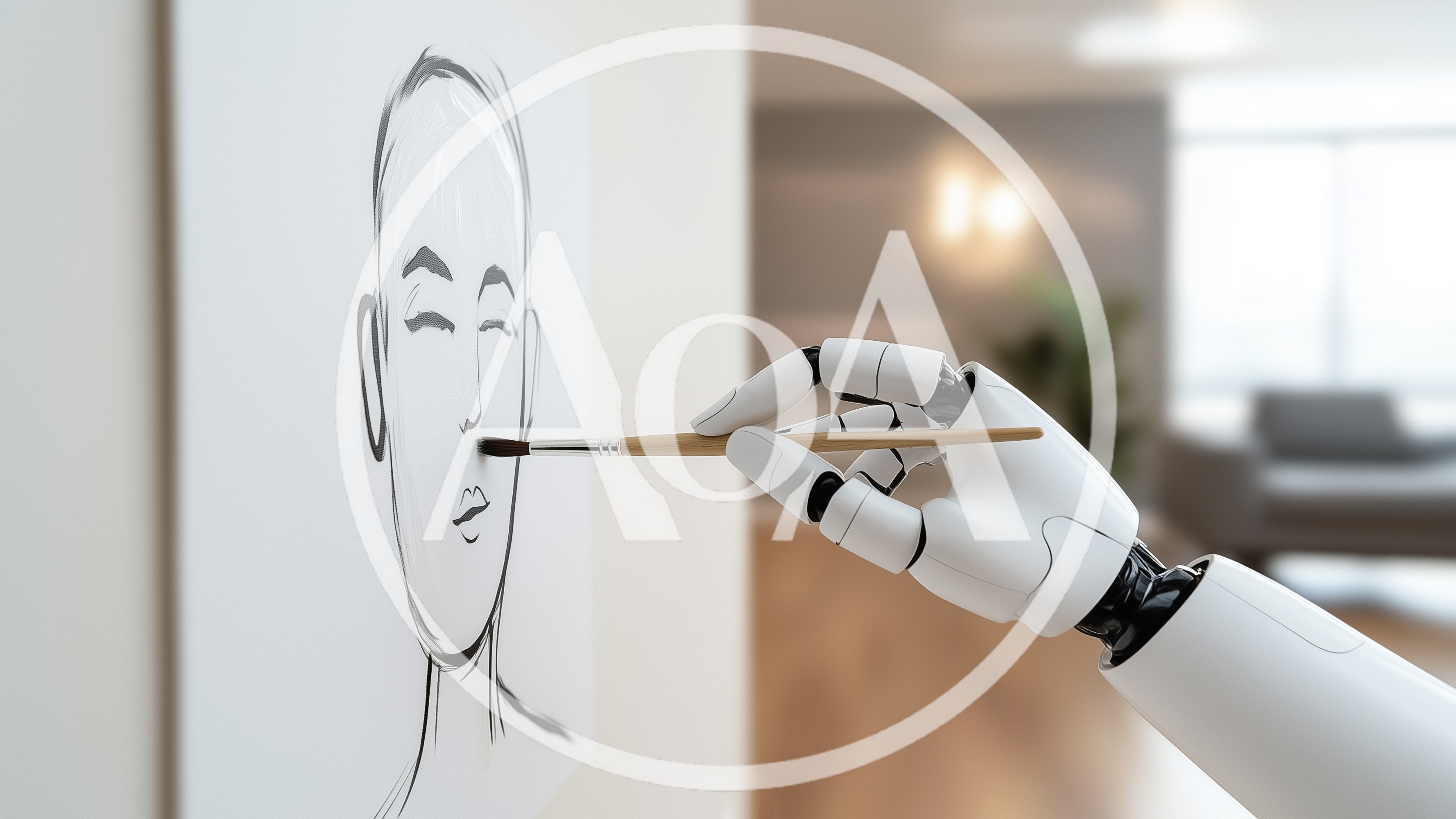 Robotic Hand Painting A Human Face Sketch