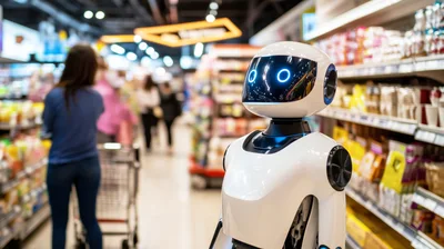 Autonomous Service Robot Navigating A Modern Grocery Store