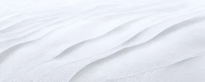 Abstract White Snow Dunes With Soft Shadows