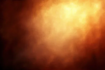 Abstract Golden Orange Smoke Background