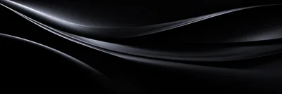 Abstract Dark Metallic Flowing Curves Background