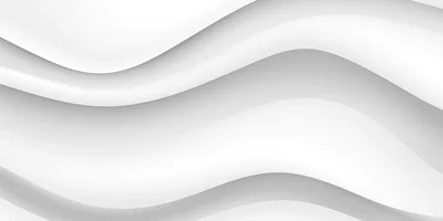 Abstract White Wavy Layers Background