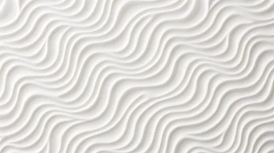 Abstract White Wavy Texture Background