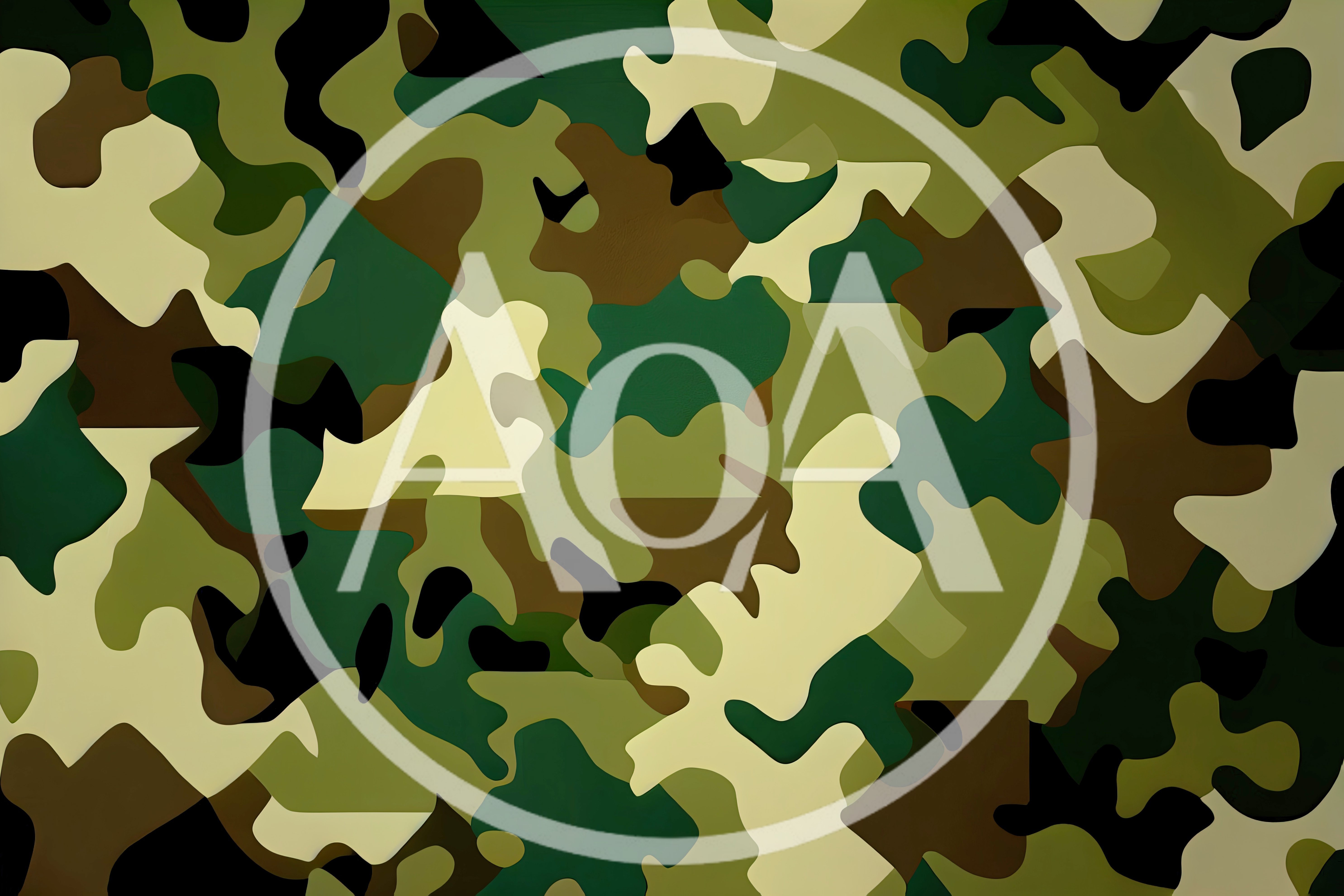 Seamless Military Camouflage Pattern Background