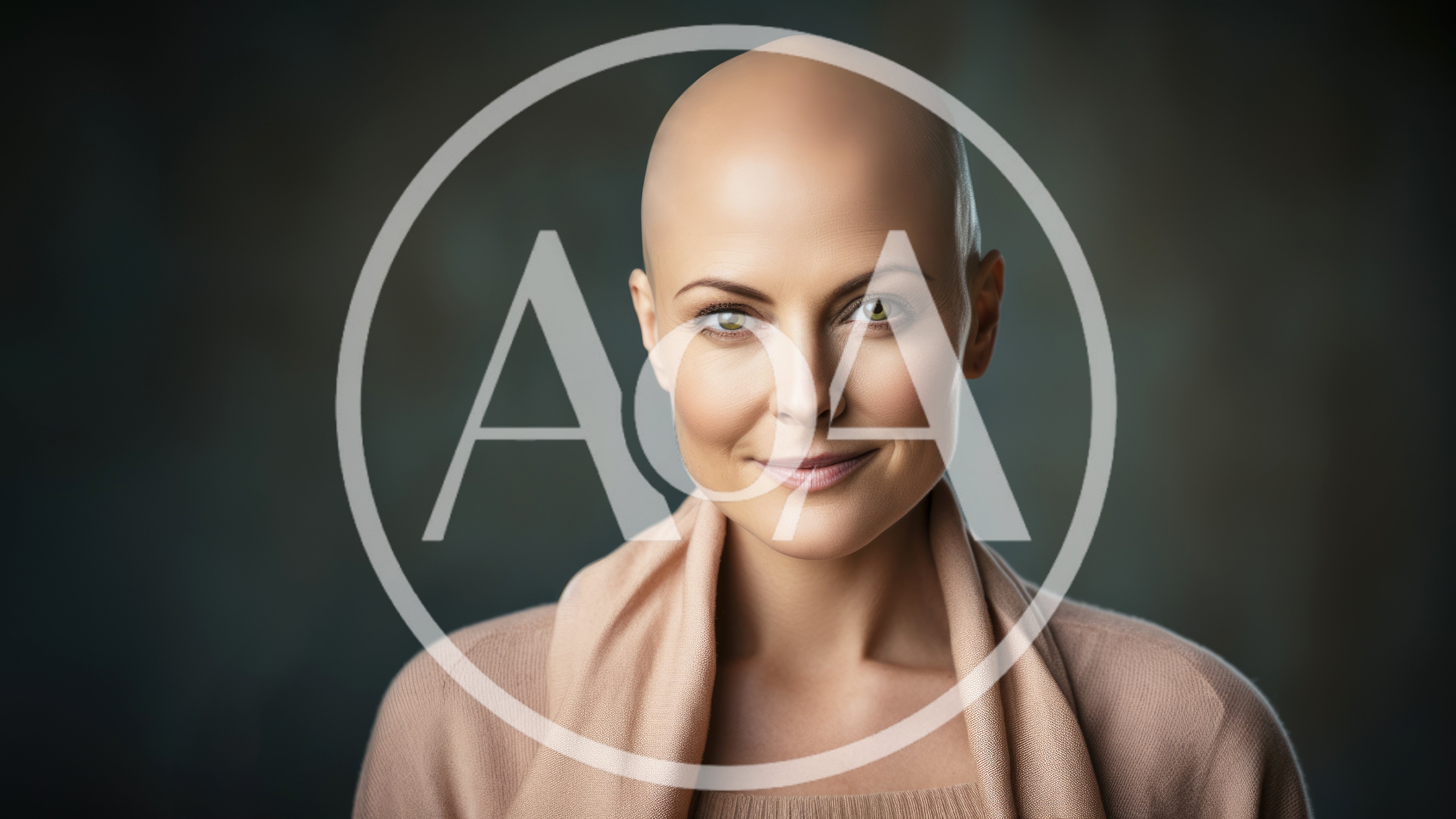 Portrait Of A Confident Bald Woman