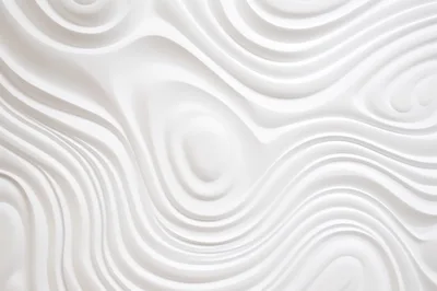 Abstract White Wavy Texture Background