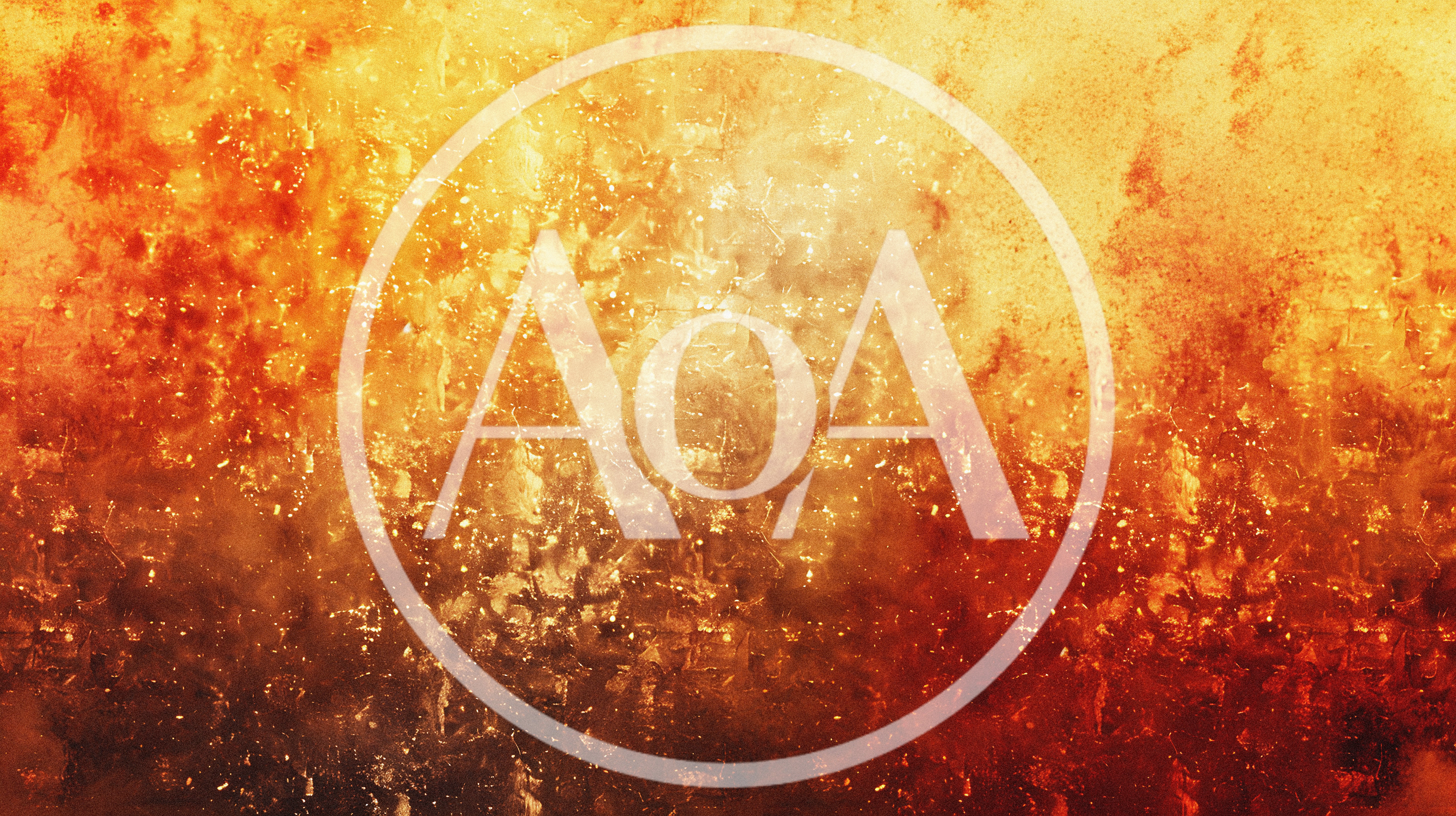 Abstract Fire Background With Glowing Embers And Smoke