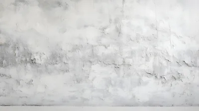Distressed White Concrete Wall Texture Background