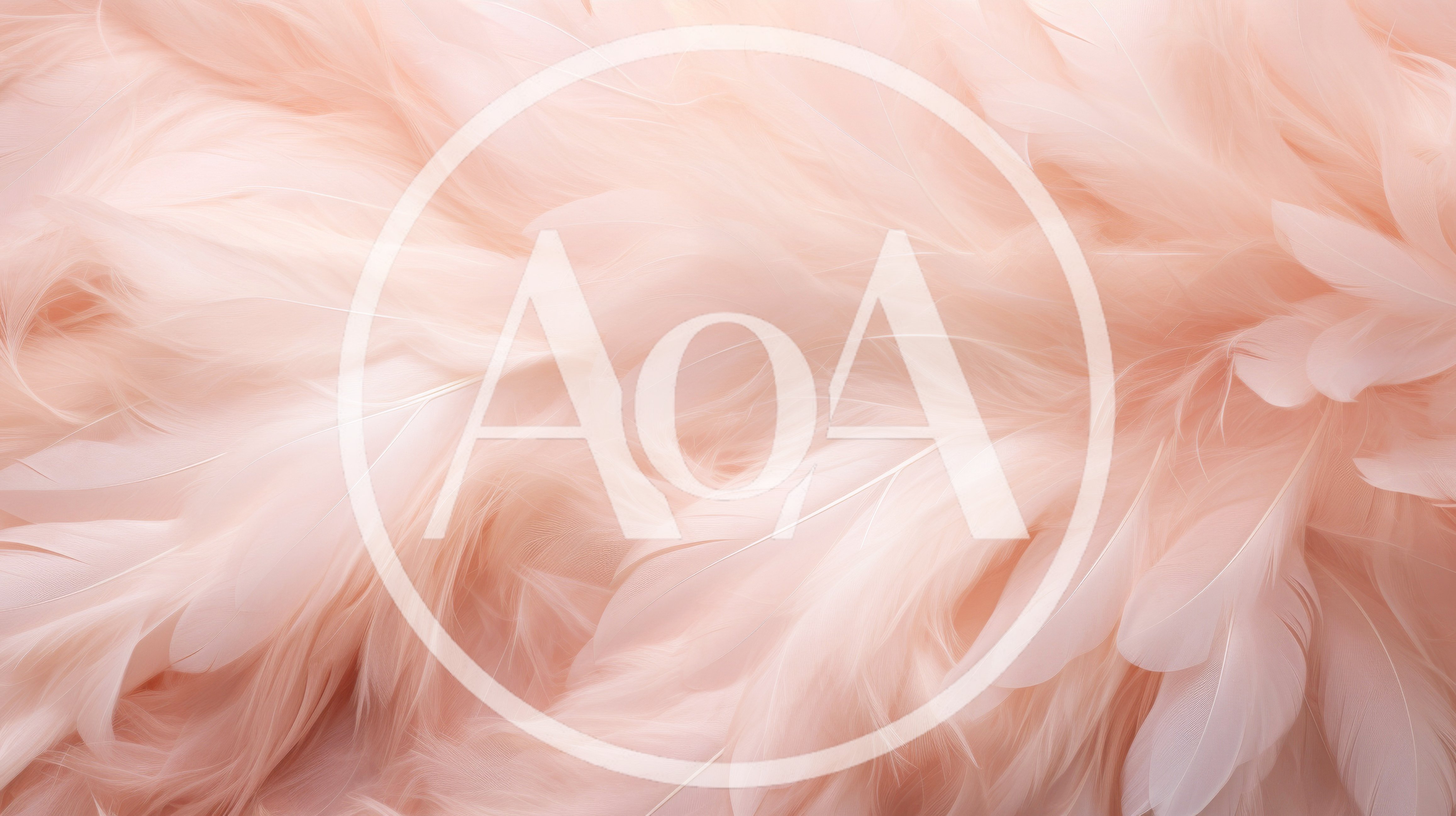 Soft Pastel Pink Feather Texture Background