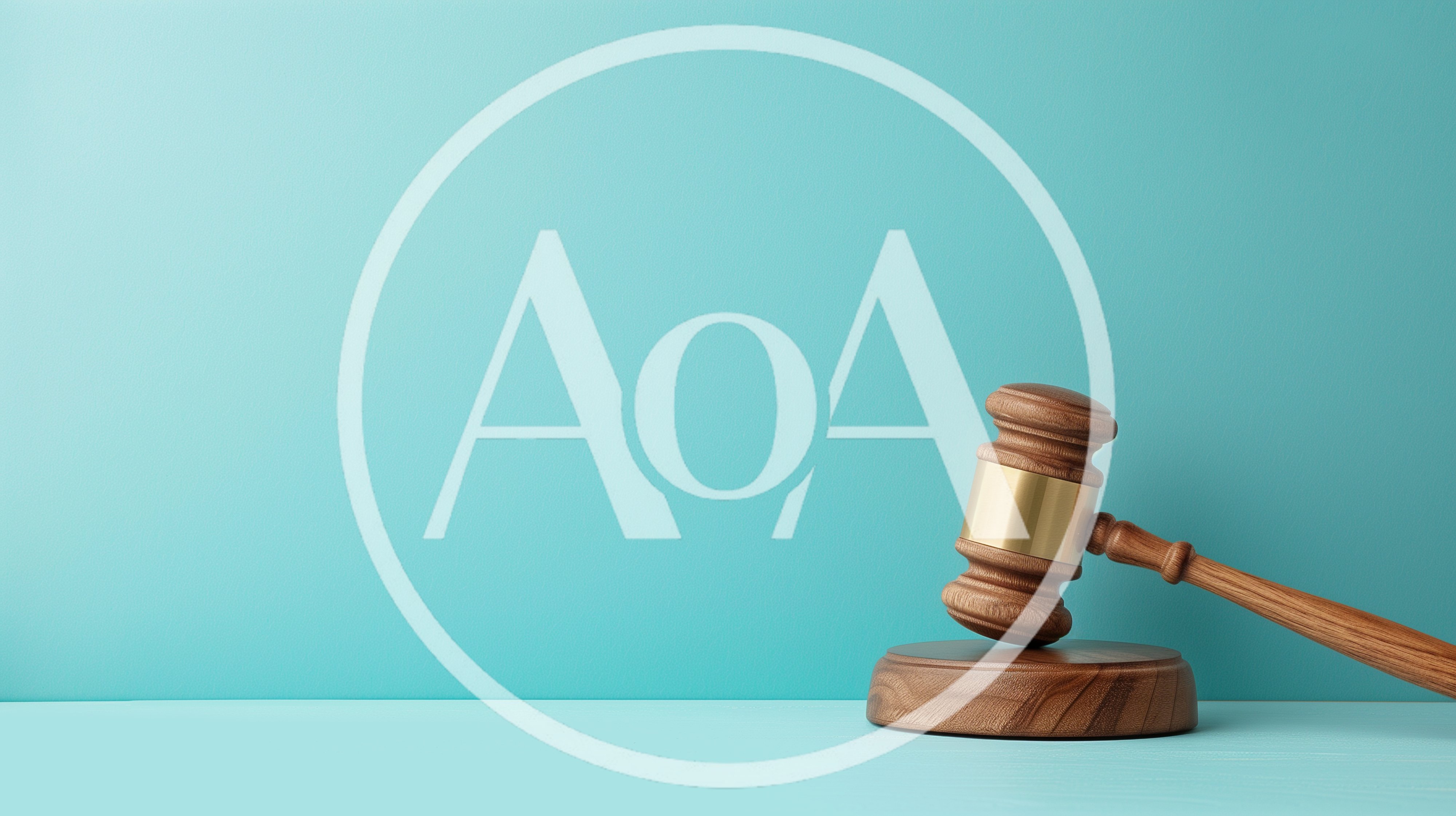 Wooden Gavel Resting On A Sound Block