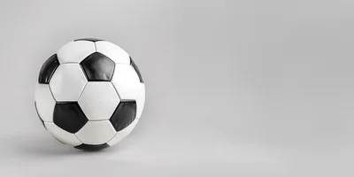 Classic Black and White Soccer Ball