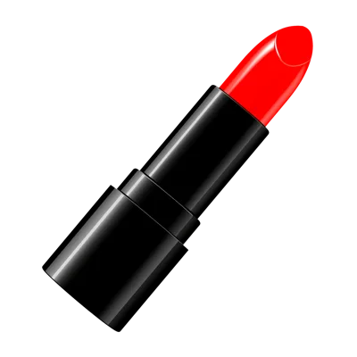 Red Lipstick In A Black Case