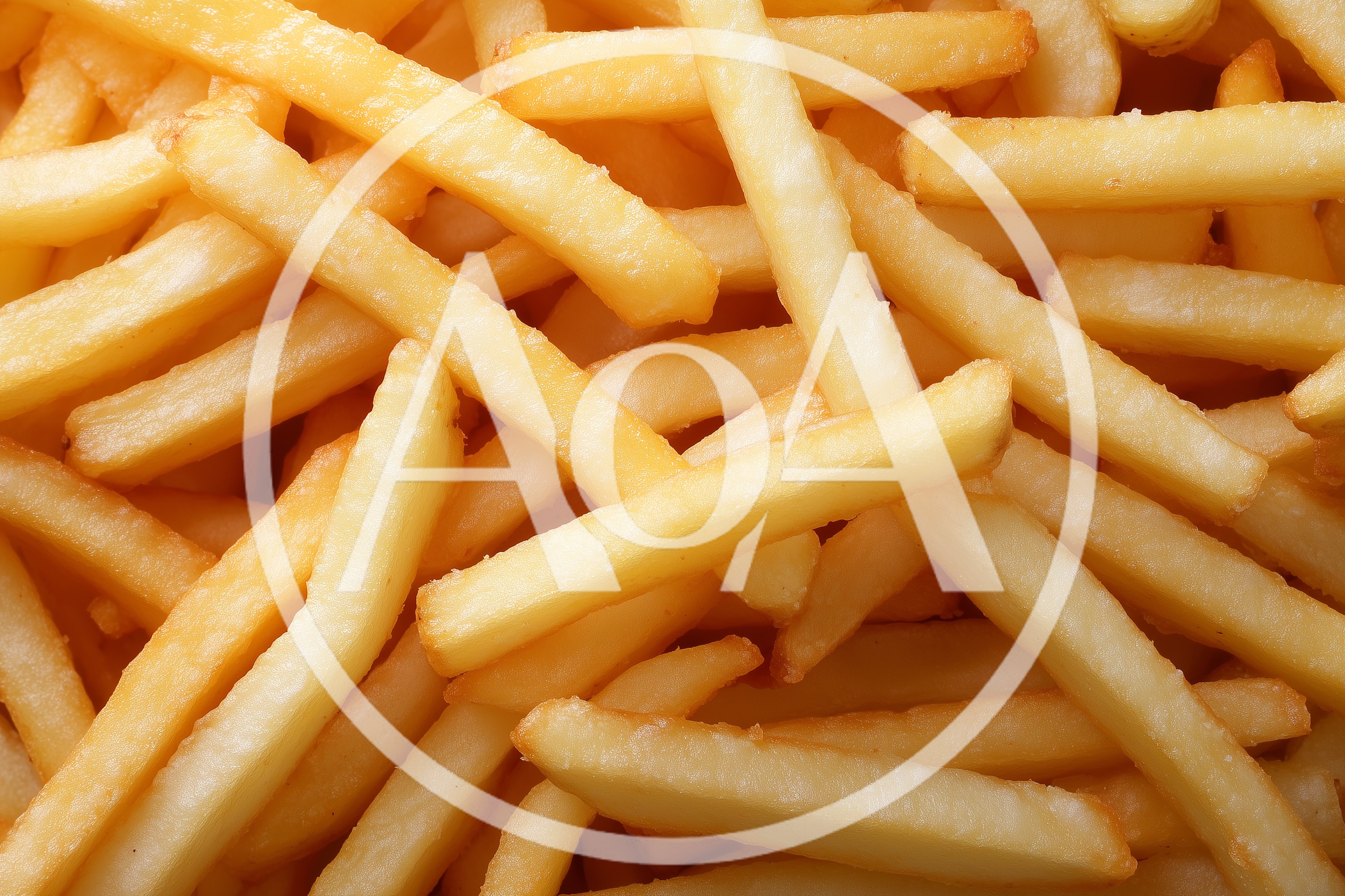 Close Up Of Crispy Golden French Fries