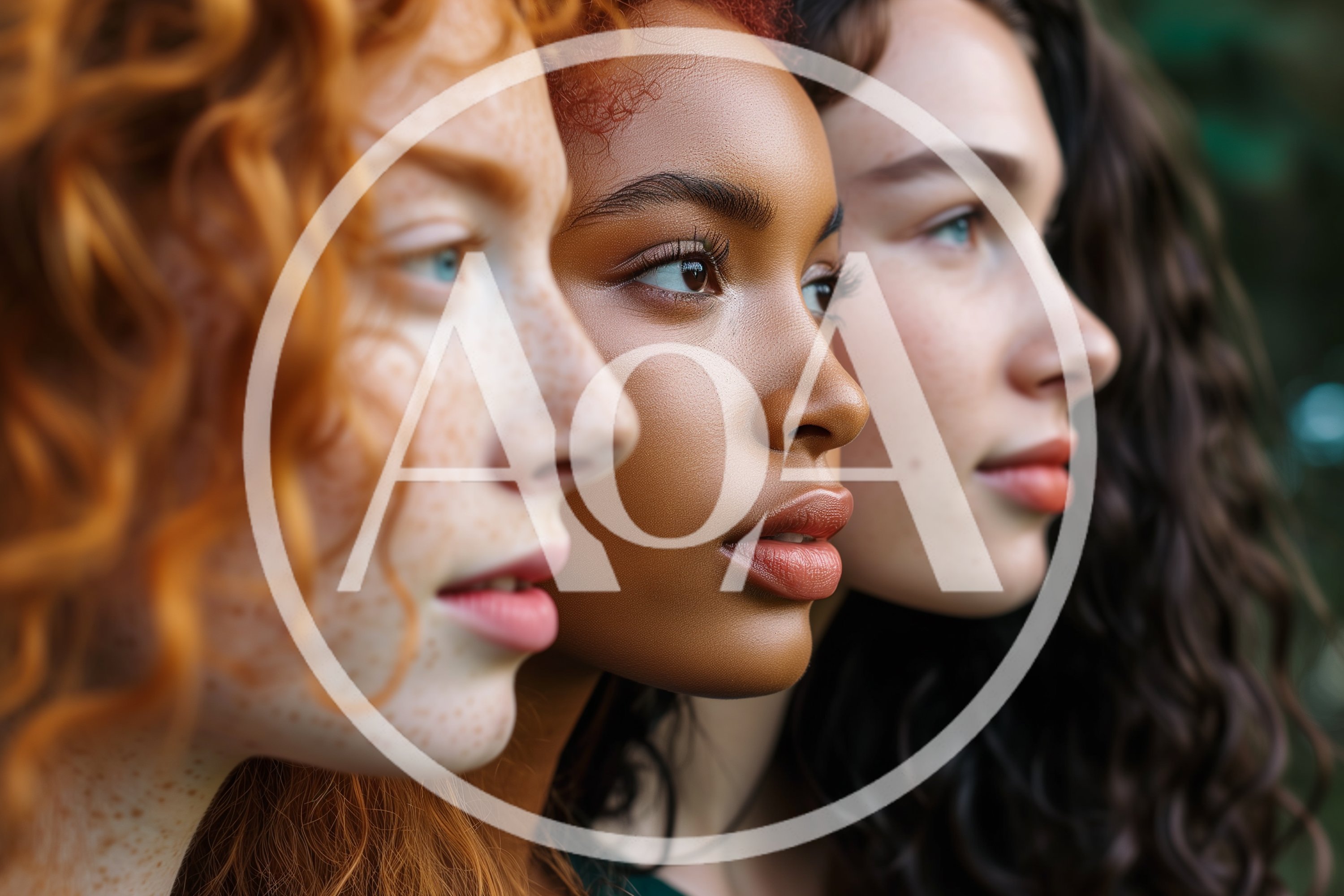 Three Diverse Women With Natural Hair Profiles