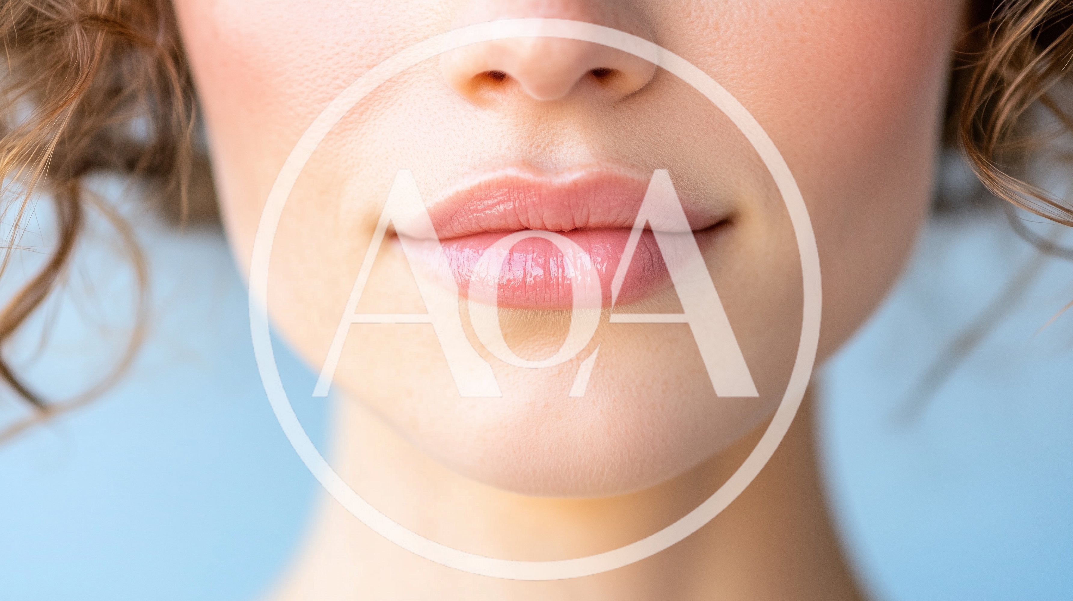 Close Up Of A Woman Smiling With Natural Lips