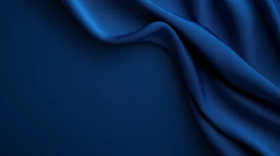 Abstract Blue Silk Fabric Background