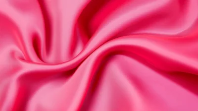 Smooth Pink Silk Fabric Texture Background