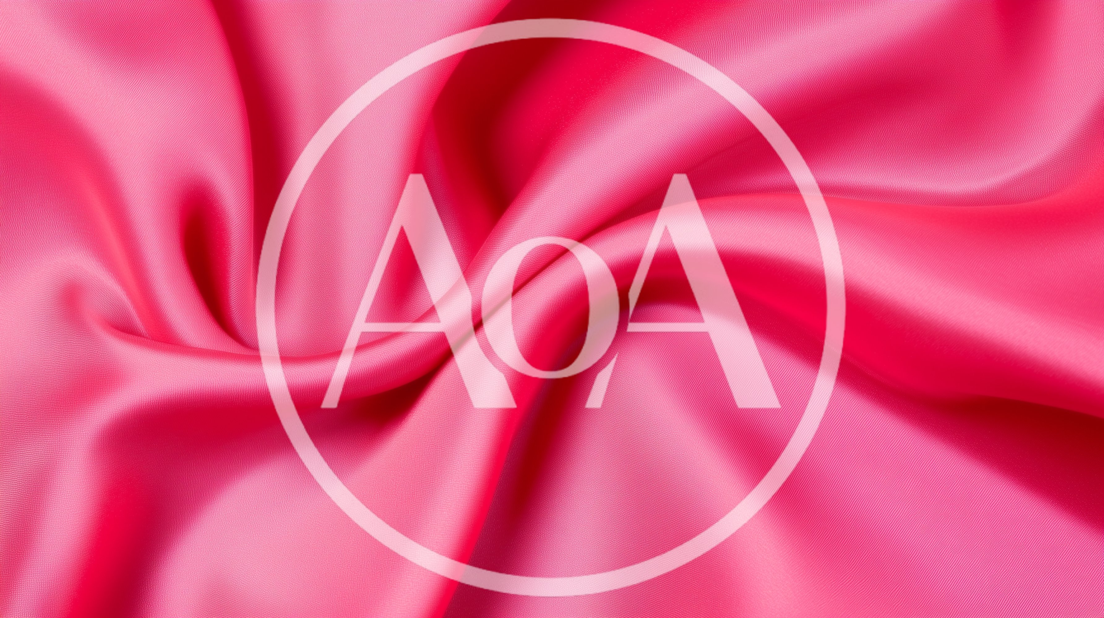 Smooth Pink Silk Fabric Texture Background