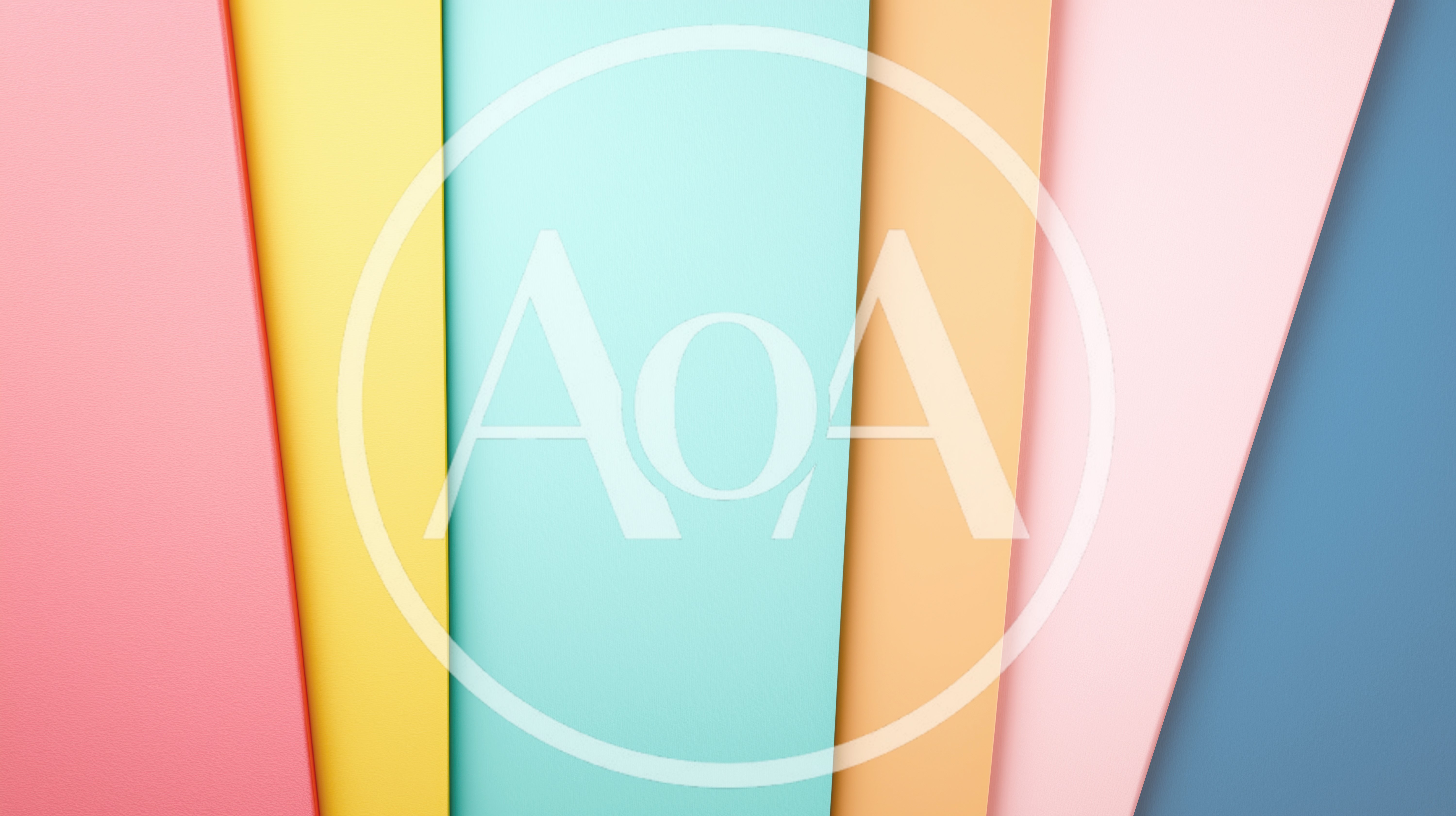 Abstract Background With Overlapping Colorful Geometric Paper Layers