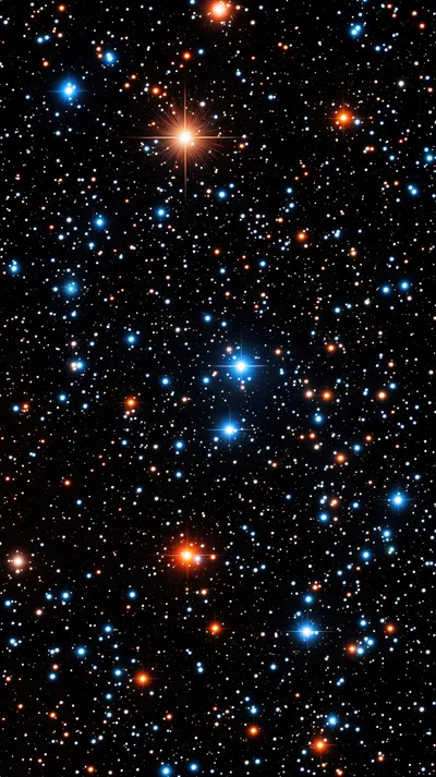 Dense Star Field In Deep Space