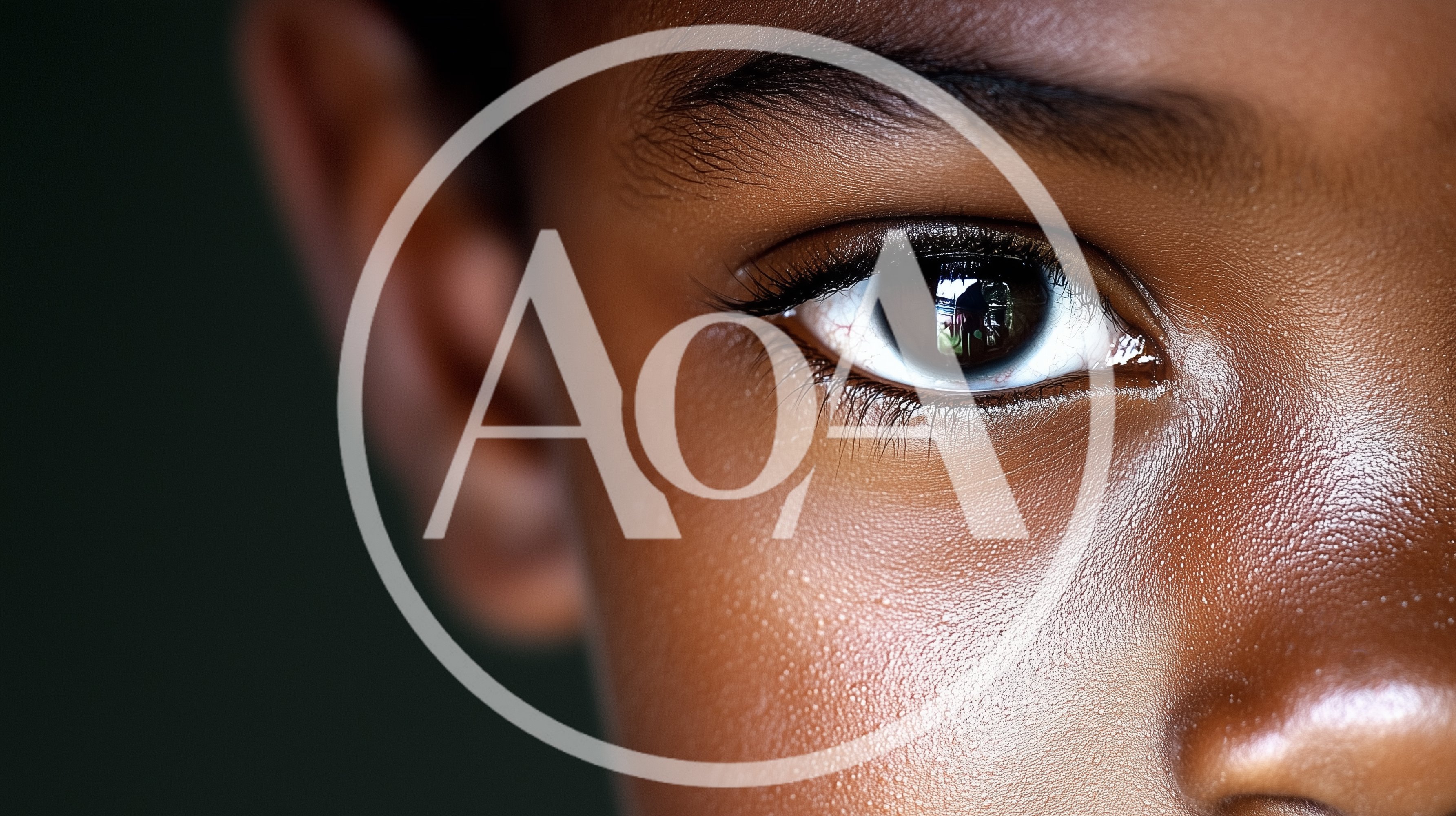 Extreme Close Up Of A Young Child Eye