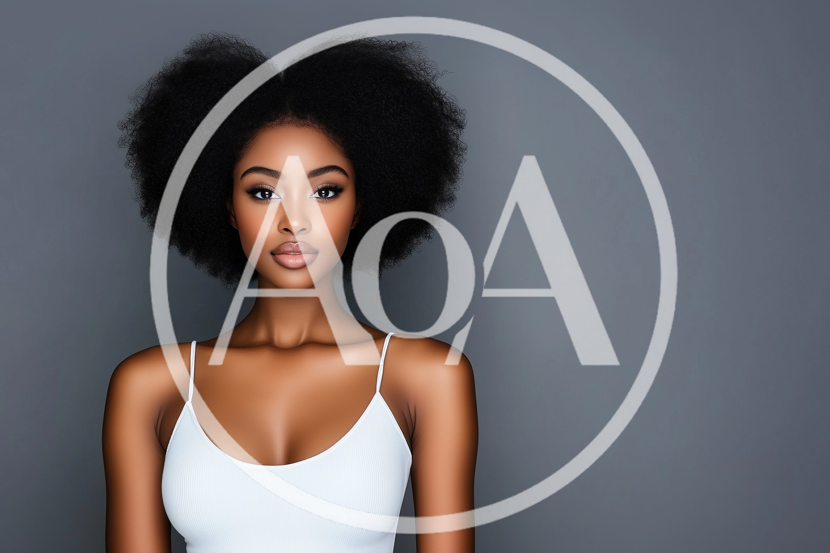Portrait Of A Beautiful Young Black Woman